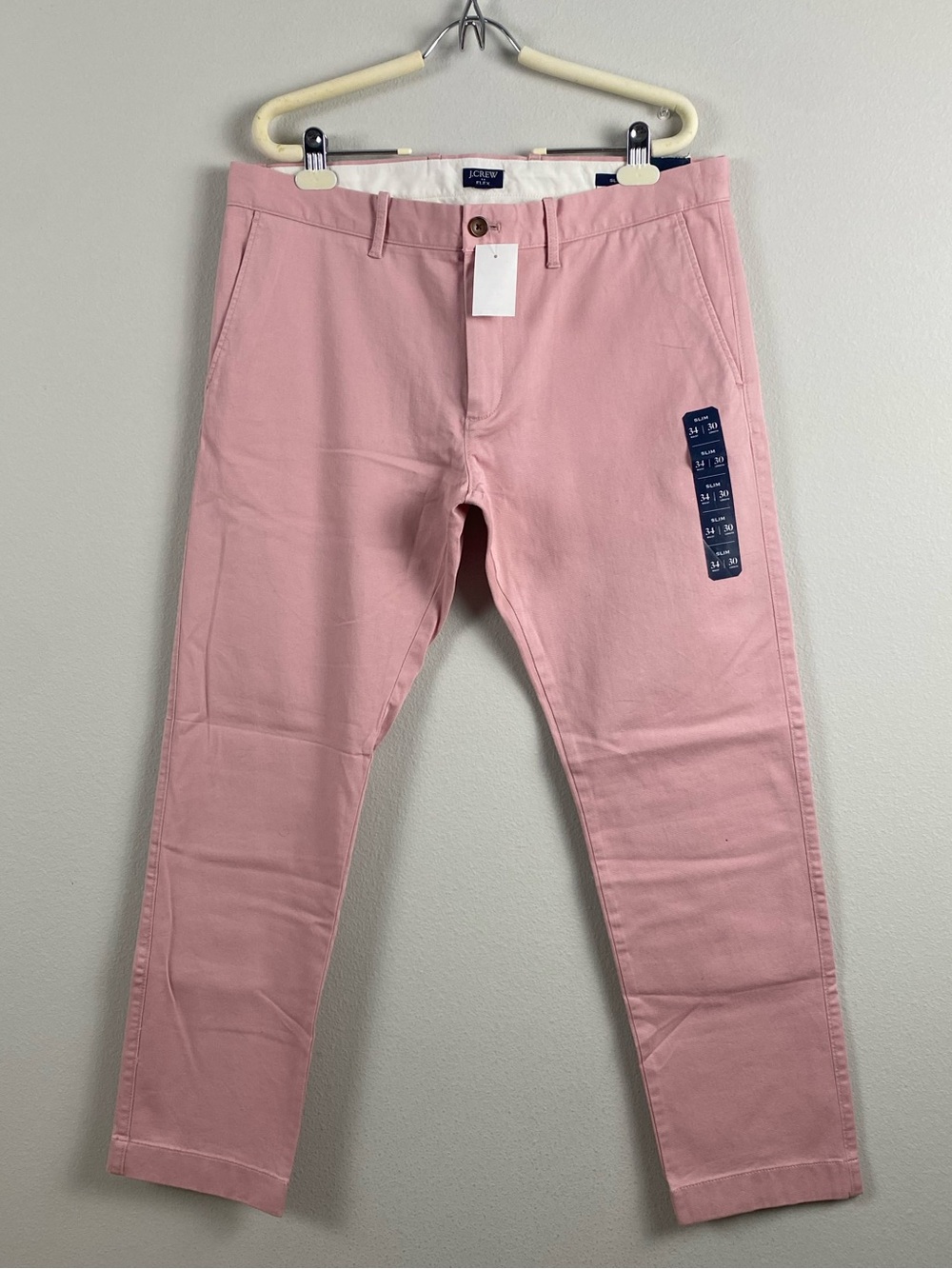 J. Crew Factory Flex Chino Pant | Slim Fit | Iced Quartz